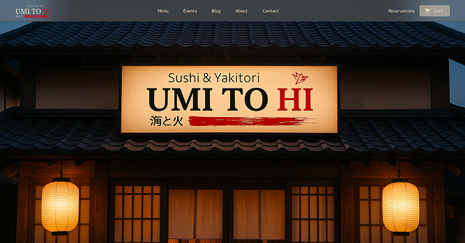 OneClick website image